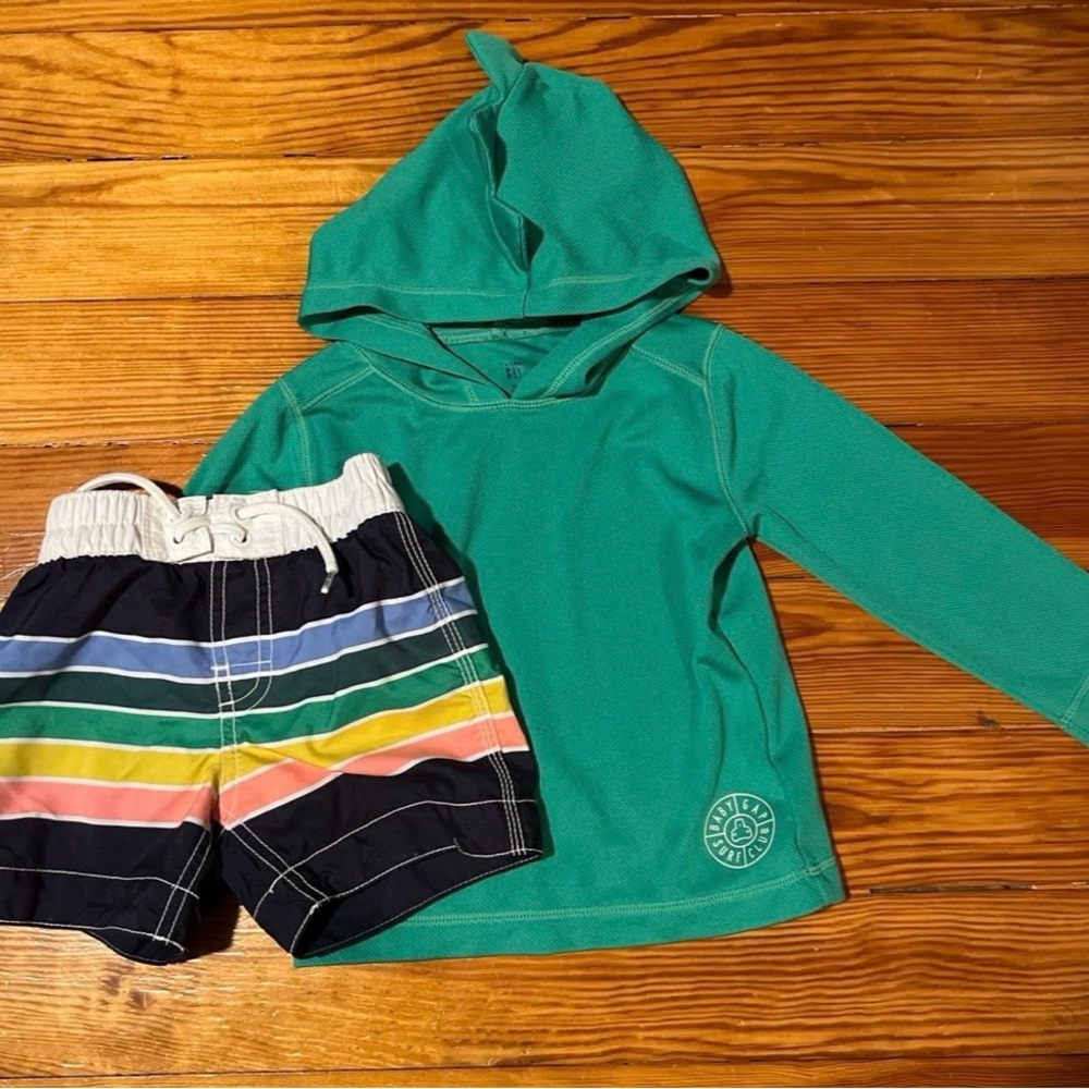 Lot of baby gap swim wear